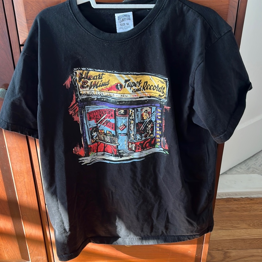 BILLIONAIRE BOYS CLUB Men's BB Tapes & Records S/S T-Shirt size XL